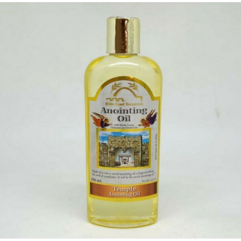 Minyak Urapan TEMPLE Bible Land Treasures Anointing Oil 250ml by Israel