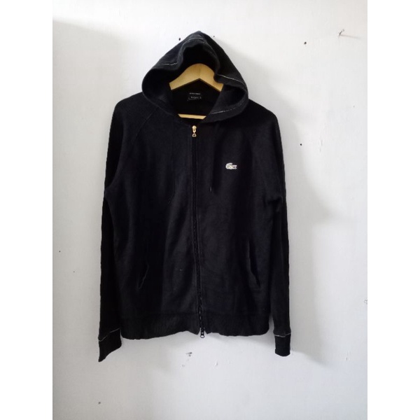 hoodie zipper lacoste