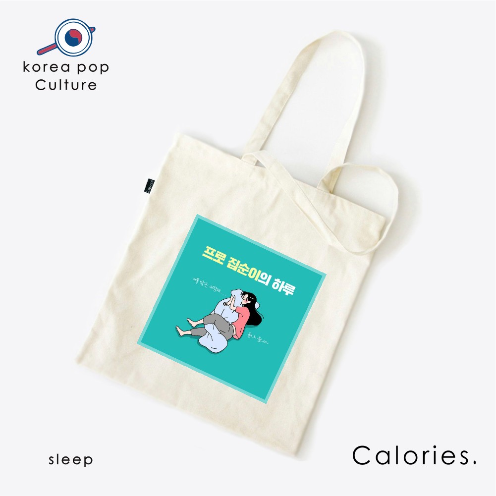 Totebag Korean culture budaya orang korea seoul vintage  #TOKR