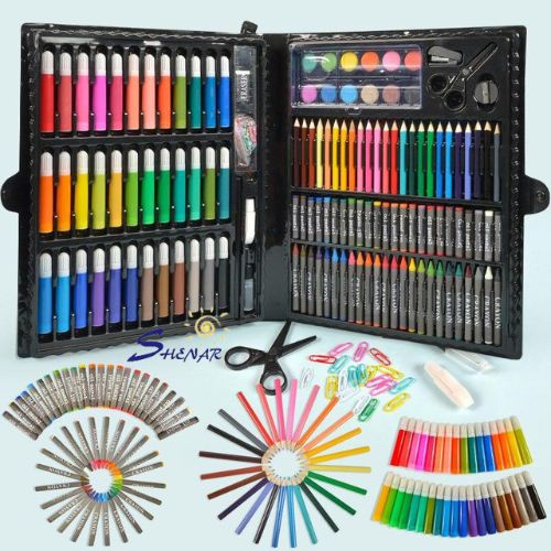 

SHENAR - ART SET 150 PENSIL WARNA - COLOURING SET 150 PCS - CRAYON 150 PCS