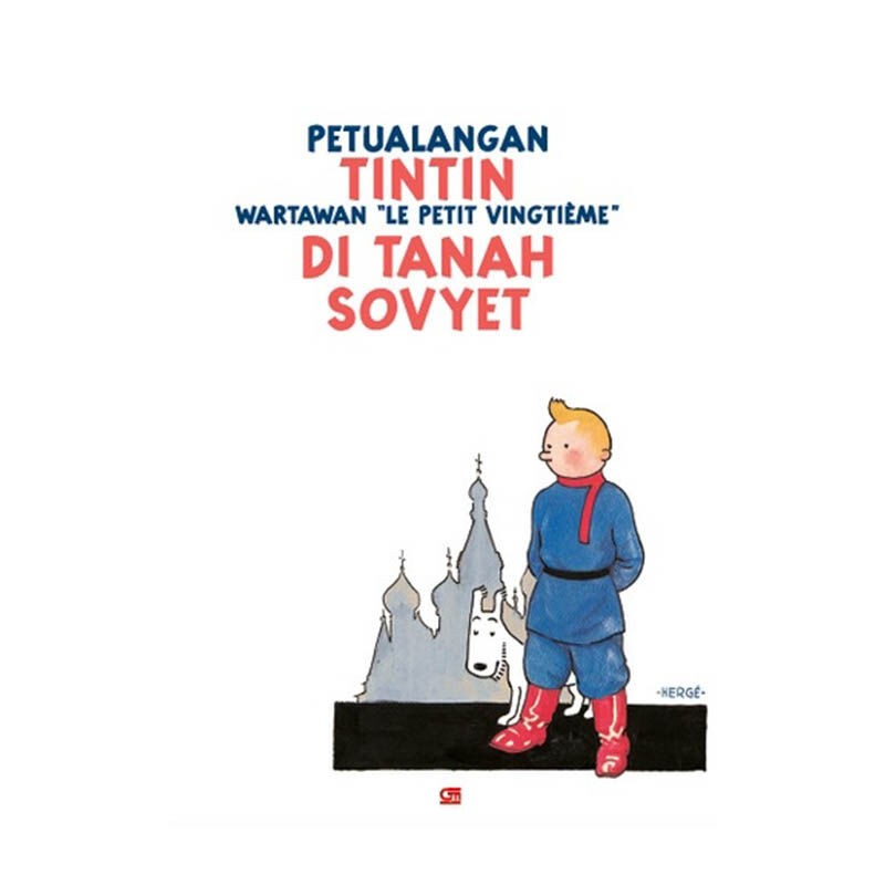 Buku Seri: Petualangan Tintin: Di Tanah Sovyet (Besar)