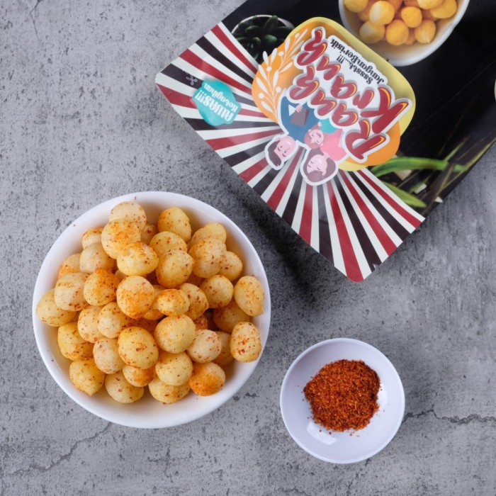 

BOCI, Cemilan Rauk Krauk “Emplod” rasa salted egg