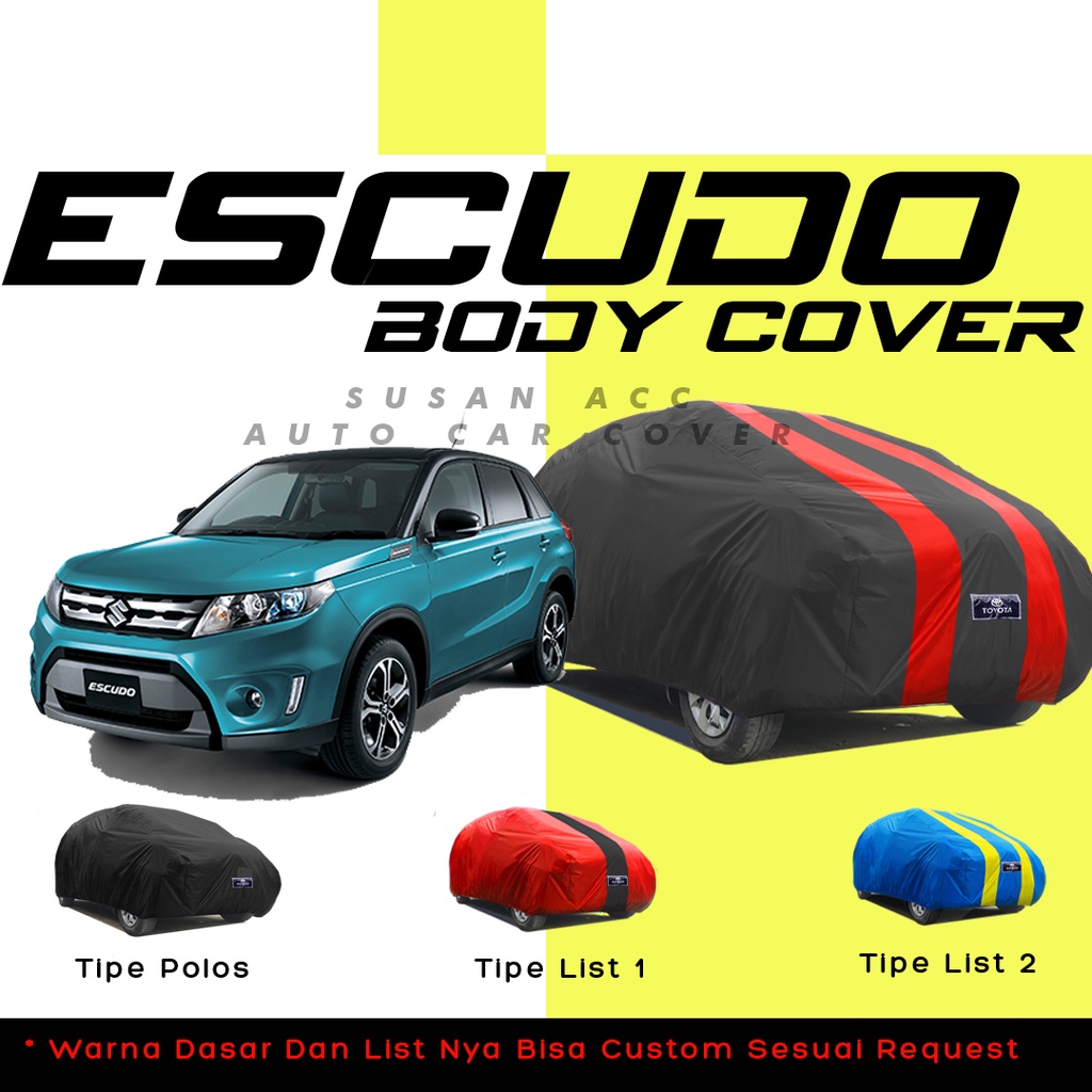 Body Cover Mobil escudo Sarung Mobil escudo/mobilio/mobilio rs/honda mobilio/avanza/xenia/calya/sigra/hrv/brio