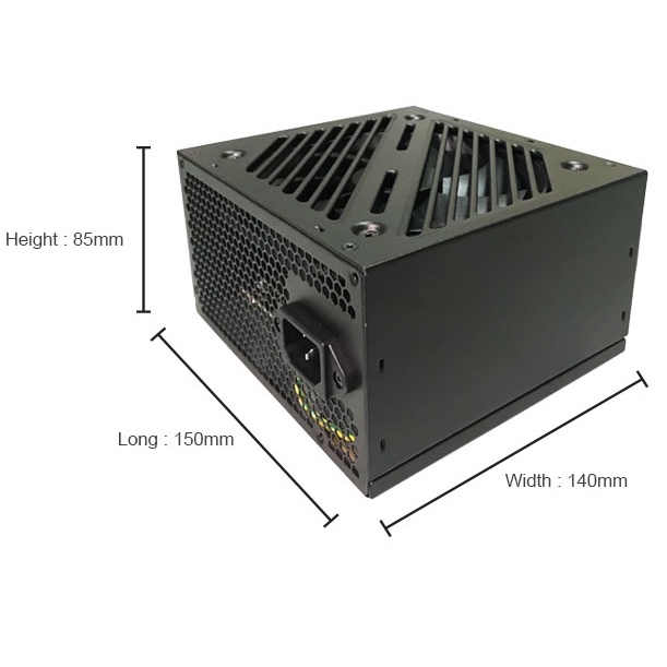 POWER SUPPLY SIMBADDA 450 WATT 80 PLUS 450 W PSU 450W SIMBADDA