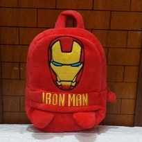 Tas Ransel Anak Cowok Spiderman Avenger  kapten ironman Superman Backpack M /Tas Sekolah Anak Paud TK