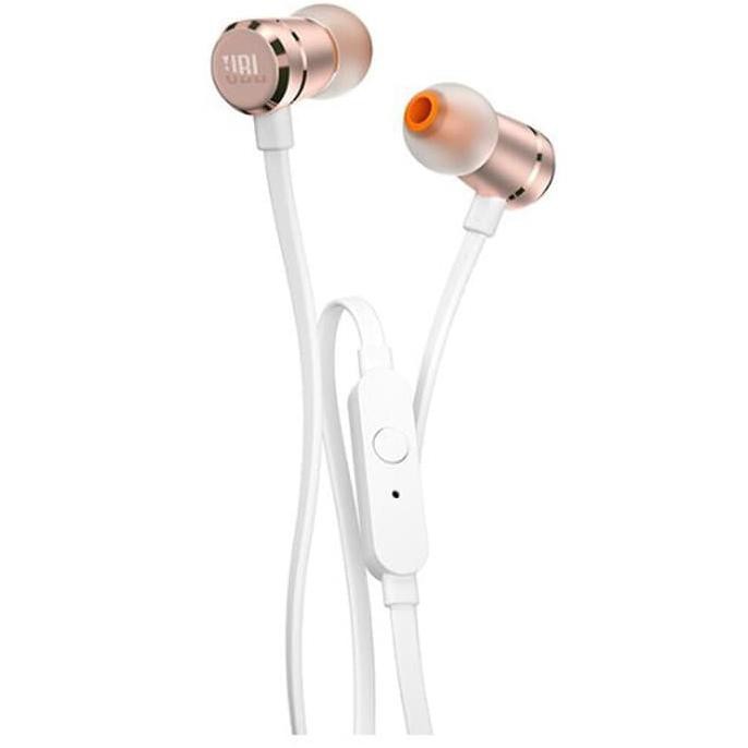 JBL T210 In-Ear Headphones Metallic Housing With Mic