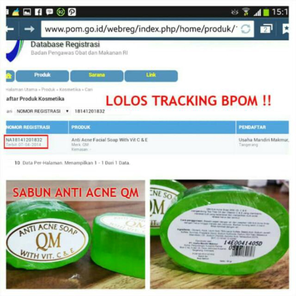SHINE STAR - ORIGINAL 100% BPOM Sabun QM Anti Acne -Sabun Ampuh Menghilangkan Jerawat dan Bekas Jerawat /Flek