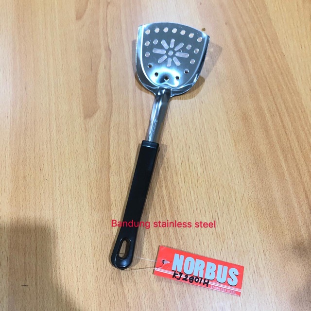 Susuk sutil spatula stainless steel murah gagang plastik 290/2901