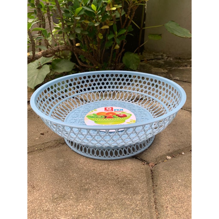 Sunlife Keranjang buah fuji keranjang sayur keranjang serbaguna bentuk bulat