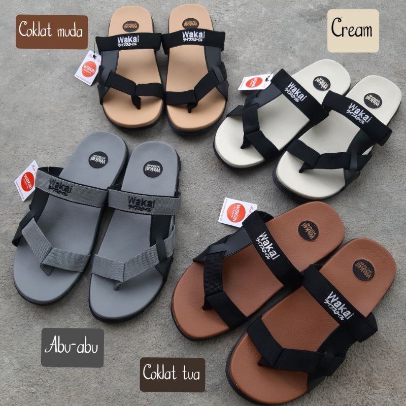 SANDAL GUNUNG WAKAI Sendal jepit gunung wakai PRIA BEST SELLER