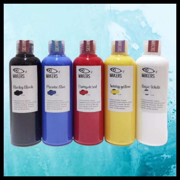 

BISA COD PAKET CAT LUKIS AKRILIK 250ML 5 WARNA TERBAIK 11