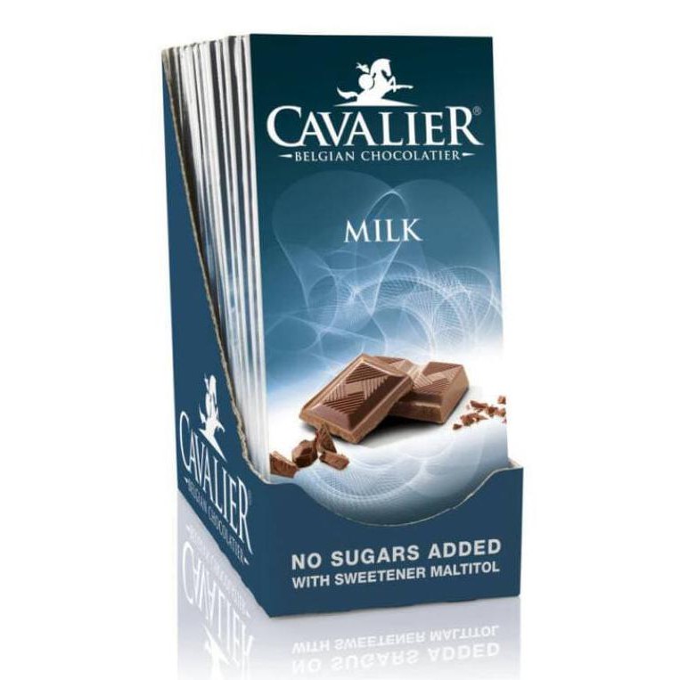 

CAVALIER NO SUGAR Diet LOW ARB BELGIAN CHOCOLATE Cokelat Import