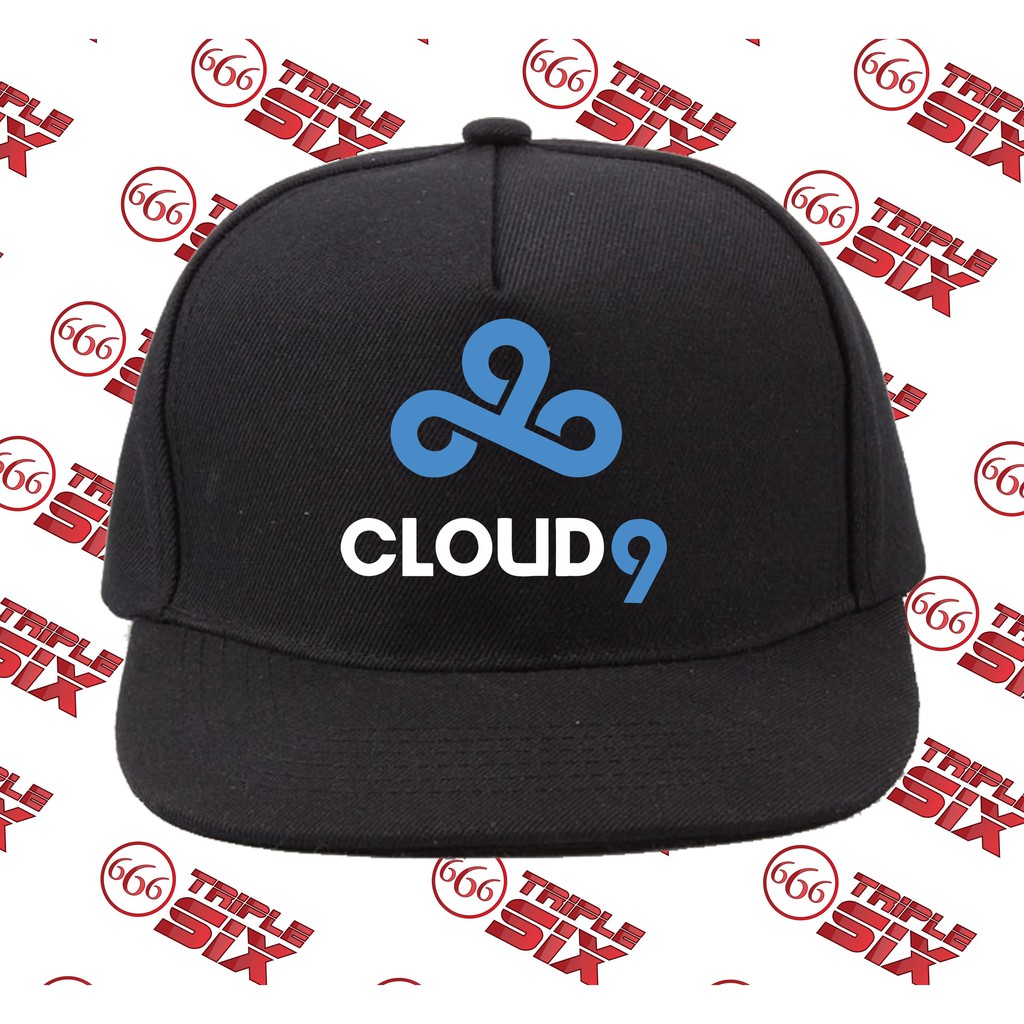 Topi Snapback Cotton Esports Team Cloud9 Gaming - PUBG DotA2 Mobile Legends