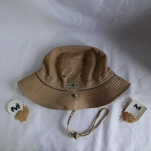 topi Bucket hat Pogo Club - brown second original