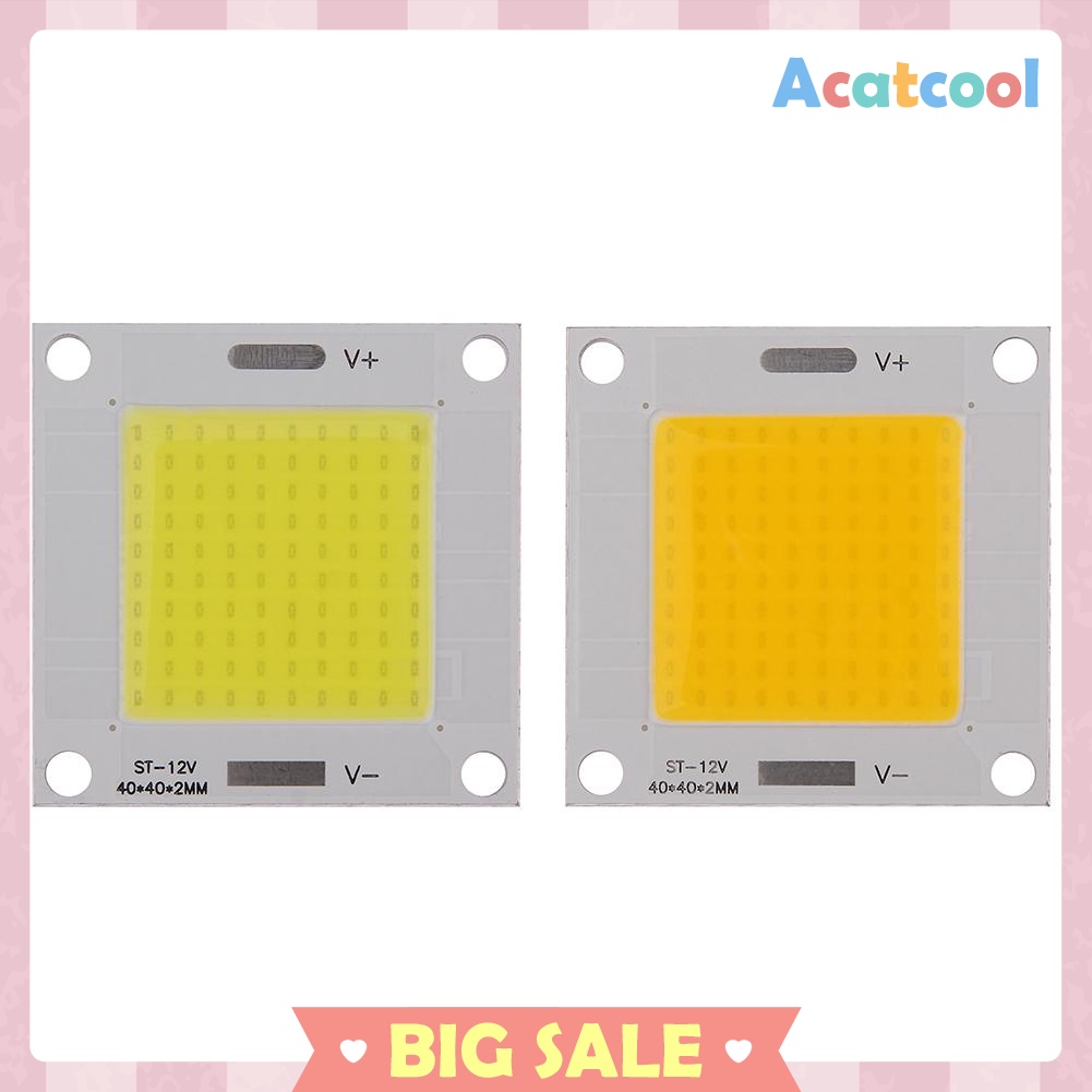 DC12-14V 50W COB LED Integrated Chip Light Panel Bulb for DIY Spotlight