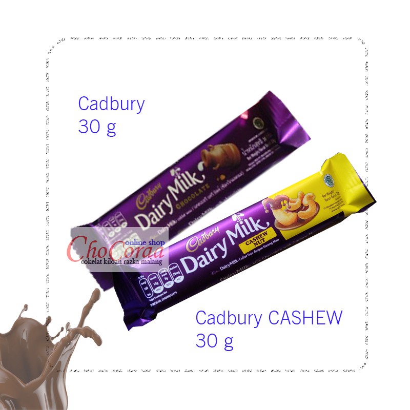 

Cadbury dairy milk 30g