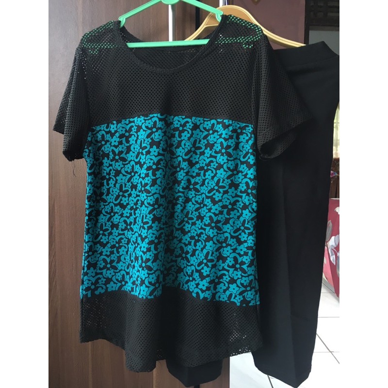 Preloved One Set Baju Senam