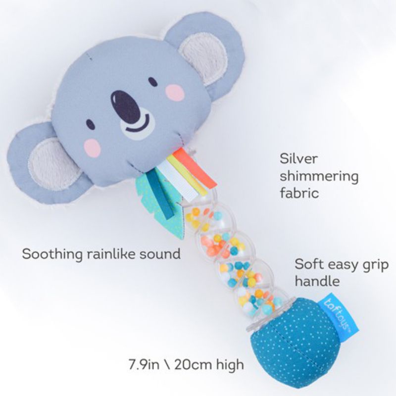 Taftoys Star &amp; Koala Rainstick Rattle