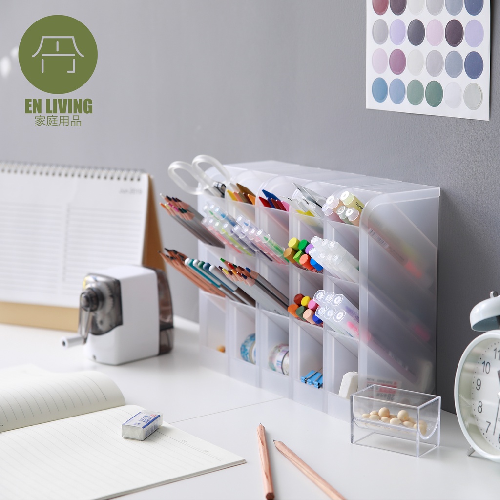 

EN LIVING Desk Labo / Pen Holder / Tempat Alat Tulis / Tempat Pensil / Stationary Holder