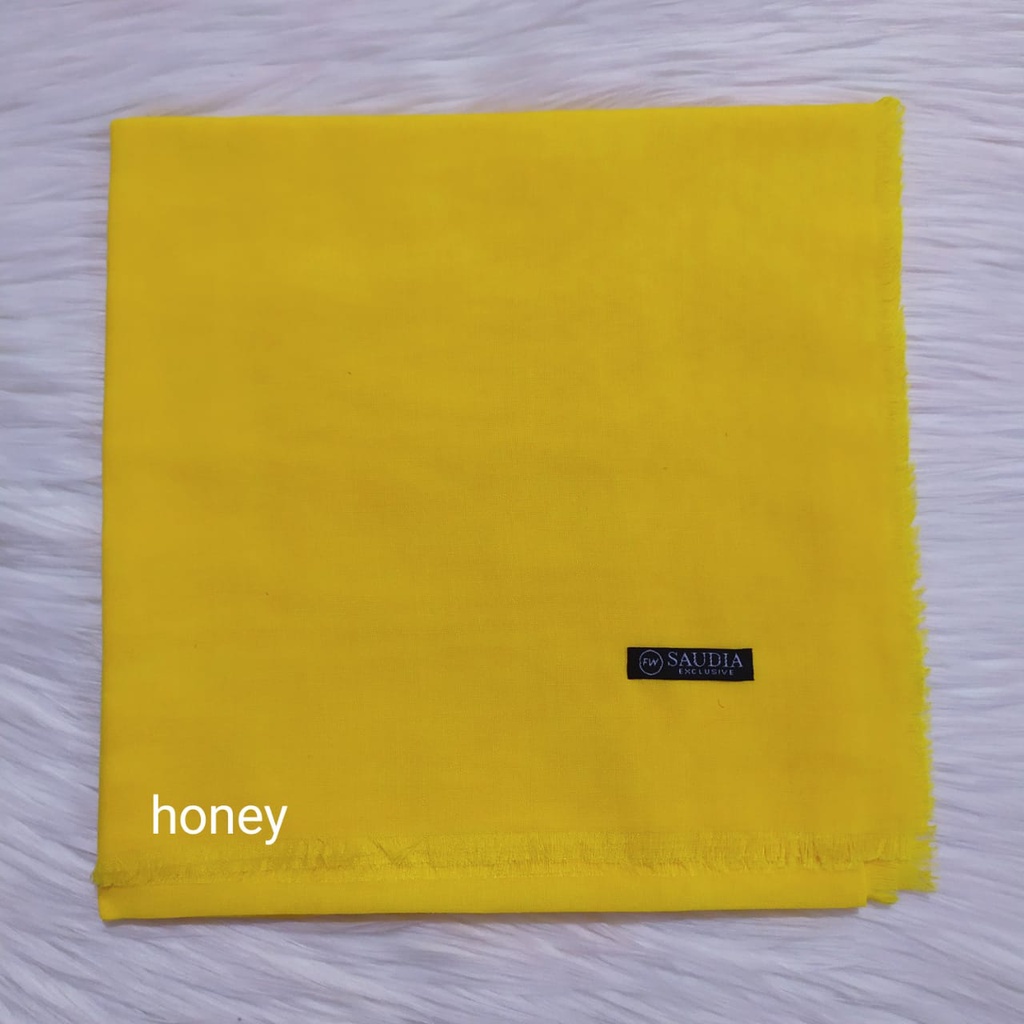 TERMURAH SAUDIA / Segiempat ORIGINAL SAUDI/ JILBAB RAWIS /JILBAB KATUN/jilbab murah-Honey
