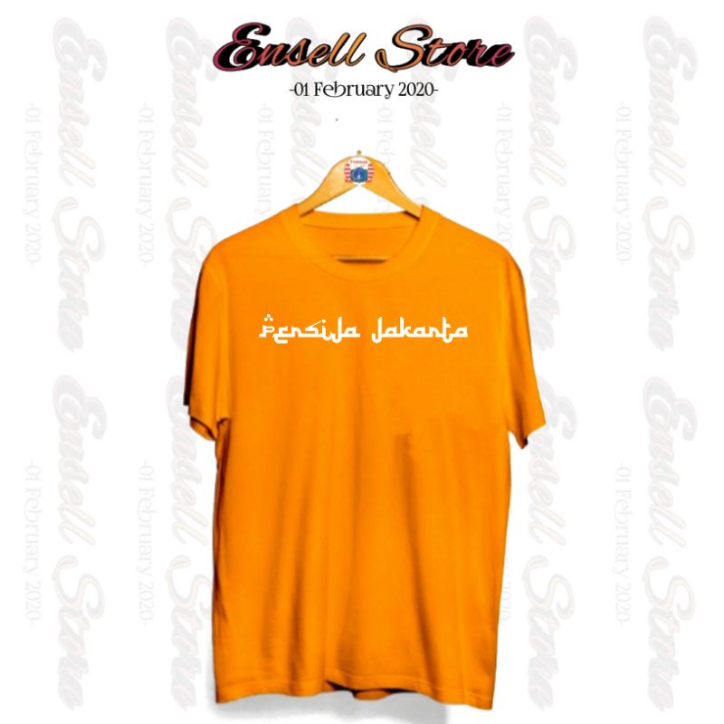Kaos Persija Jakarta/Kaos Persija Pria/Kaos Jakmania •EnsellStore•