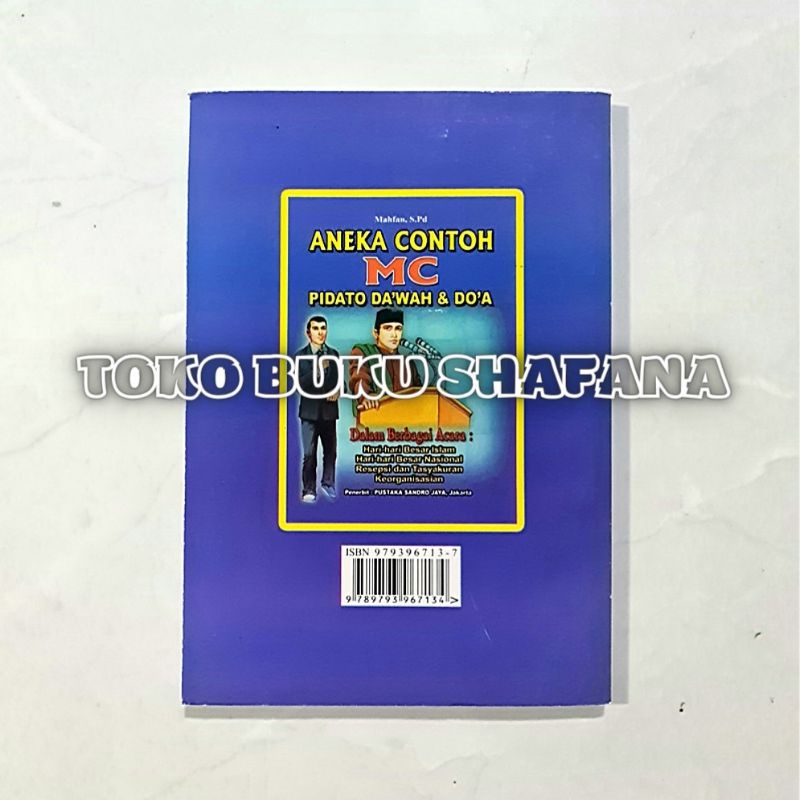 ANEKA CONTOH MC PIDATO DAWAH DAN DOA - BUKU ORIGINAL