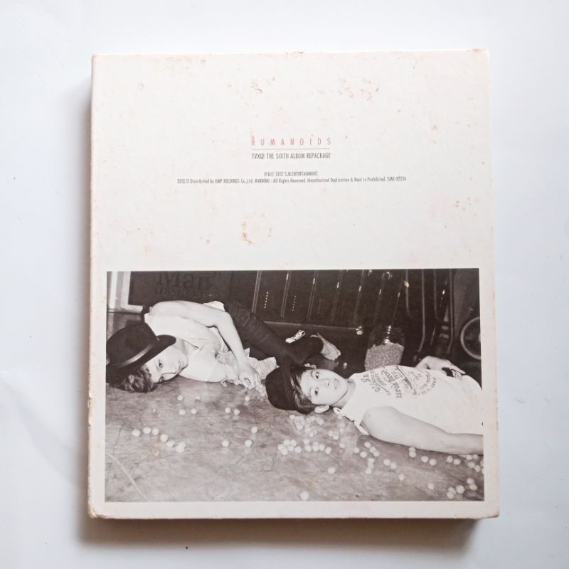 ALBUM TVXQ/DBSK - HUMANOIDS (YUNHO CHANGMIN)