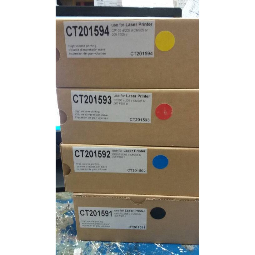 TONER FUJI XEROX COLOUR CP10D,205D,CM205B,205F,305D COMPATIBLE