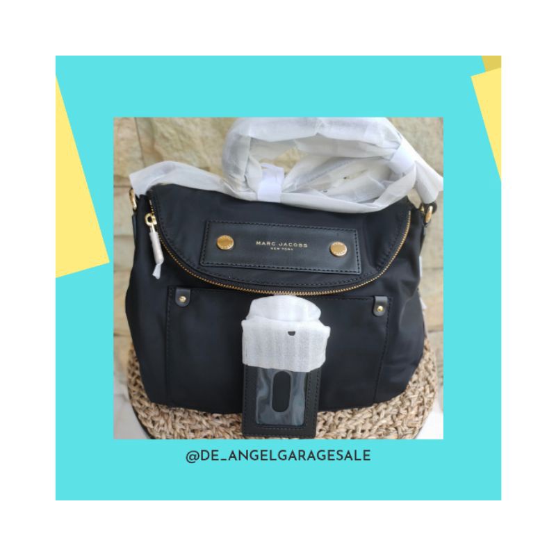 tas selempang wanita Original MJ Large Preppy Natasha nylon