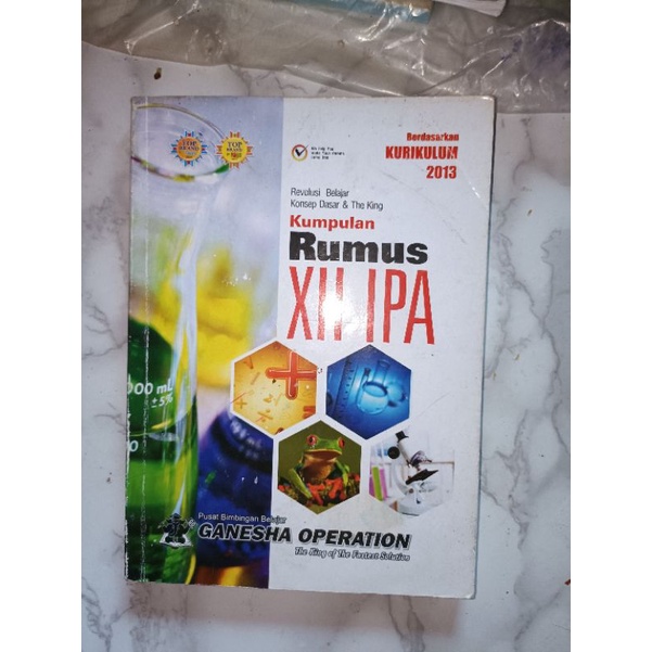 

Buku Kumpulan Rumus 12 IPA The King