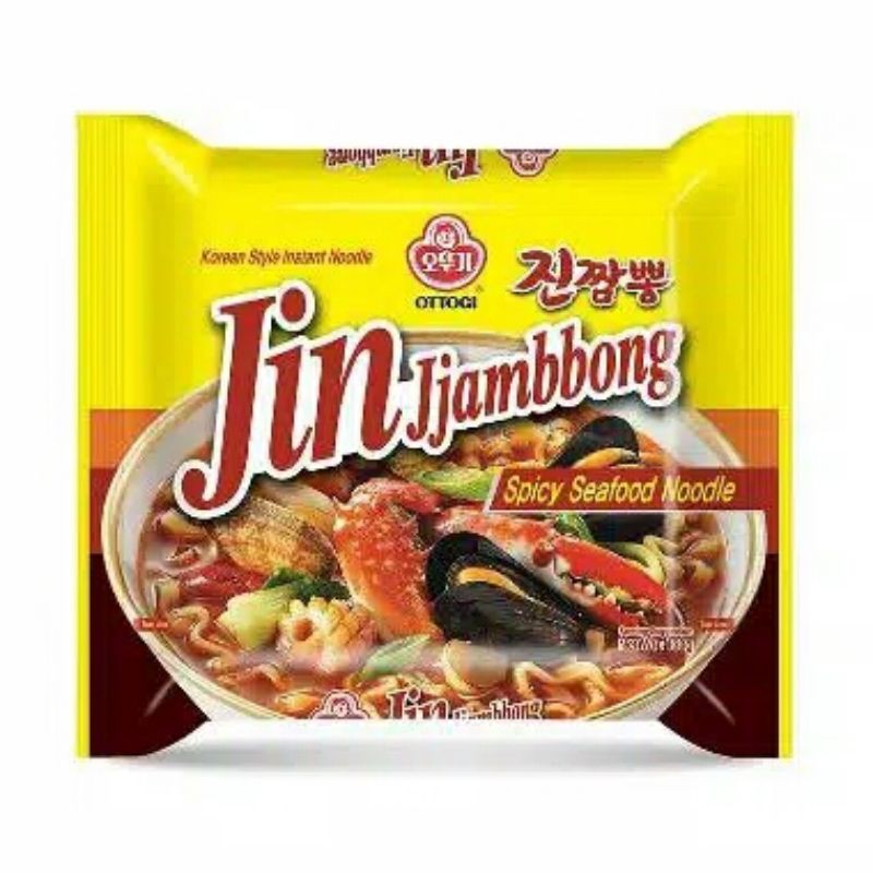 

OTTOGI Jin JJambbong Ramen /Mi Instan Rasa Seafood 130gr
