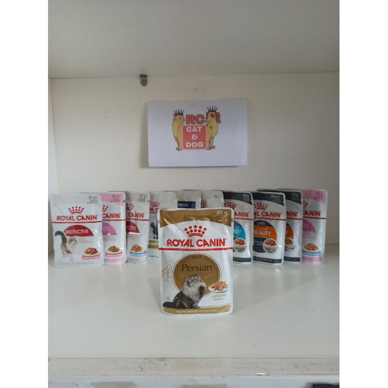 royal Canin Persian sachet Pouch 85gr /makanan kucing catfood