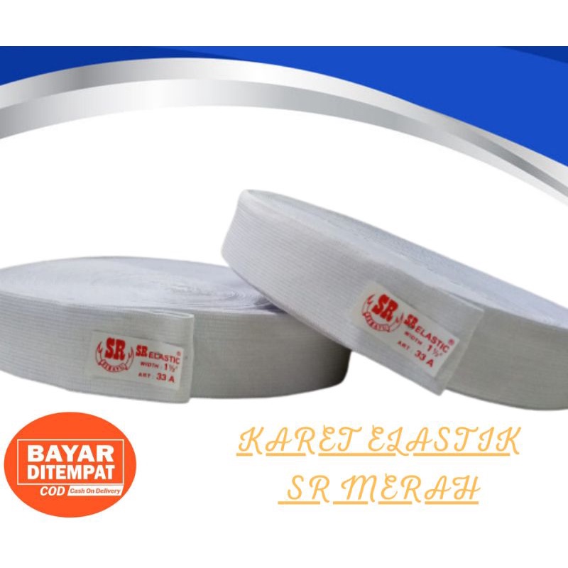 KARET ELASTIK SR MERAH / KARET BAN