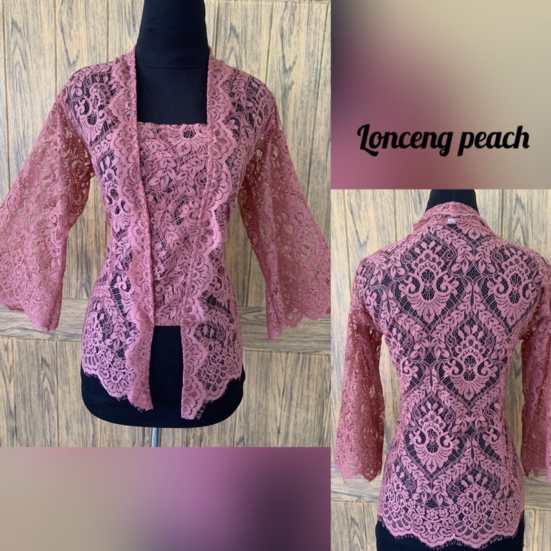 kebaya brokat/kebaya semi prancis/kebaya lonceng