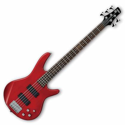 Ibanez GIO GSR205 5-String Bass Transparent Red