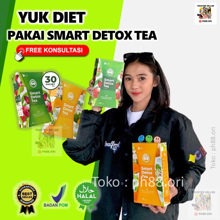 Jual Diet Tea Smart Detox Tea Teh Diet Ampuh Pelangsing Perut Buncit