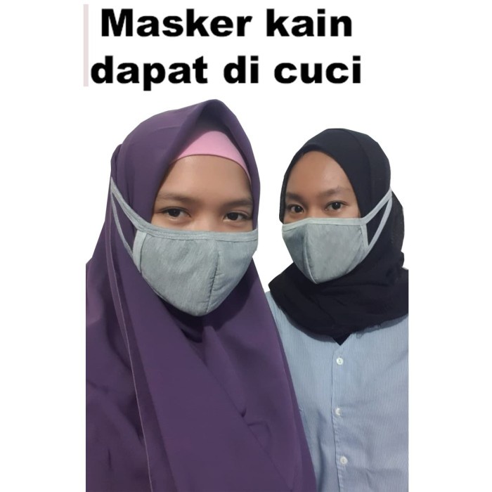 

Terlaris masker murah / bahan kain dapat di cuci dan dipakai kembali