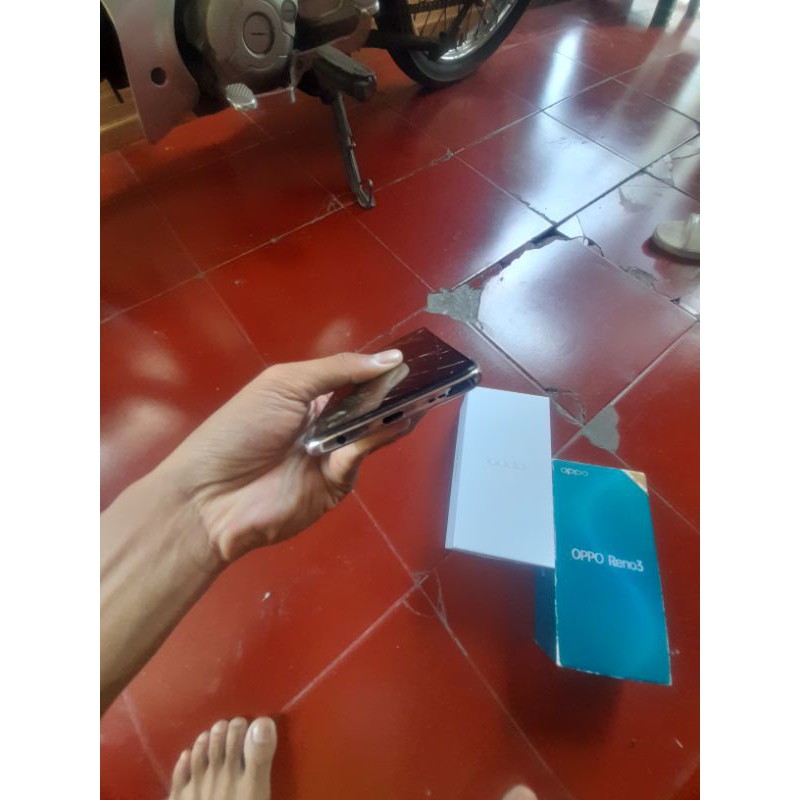 oppo reno 3 mati total lcd pecah hp dan dusbok