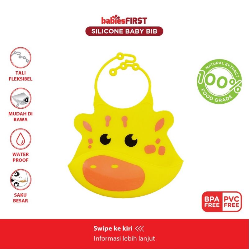 Babiesfirst Silicone Baby Bib