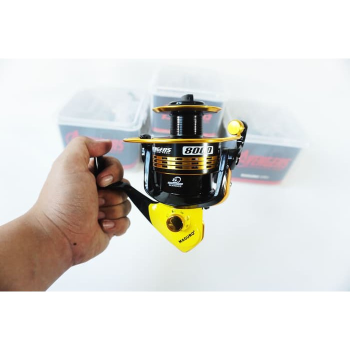 SALE   REEL PANCING LAUT MAGURO AVENGER 8000 TERKUAT DAN SUPER TANGGUH