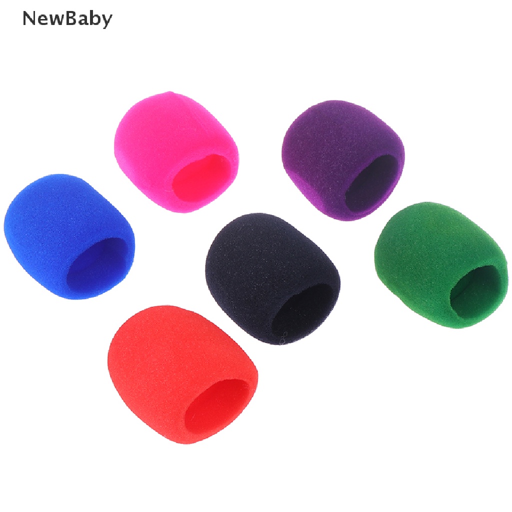 5pcs Cover Spons Busa Cover Microphoneheadset Untuk Rekaman