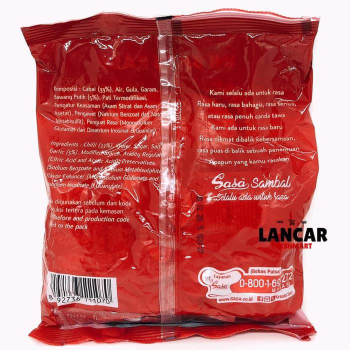 SASA SAMBAL EKSTRA PEDAS SACHET