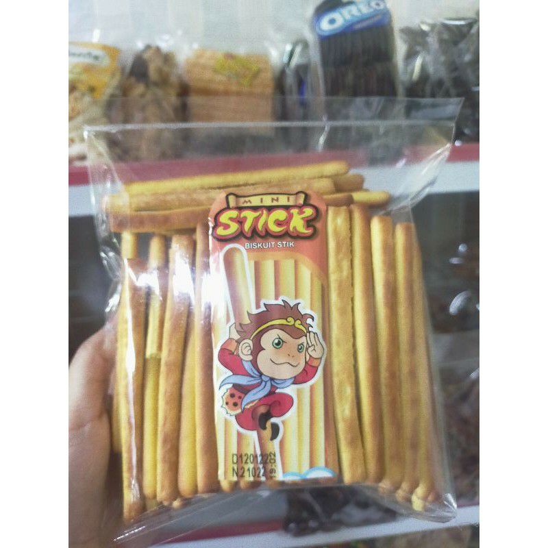 SNACK KILOAN BISKUIT STIK MINI STICK NISSIN PROMO TERMURAH KEMASAN 200gr