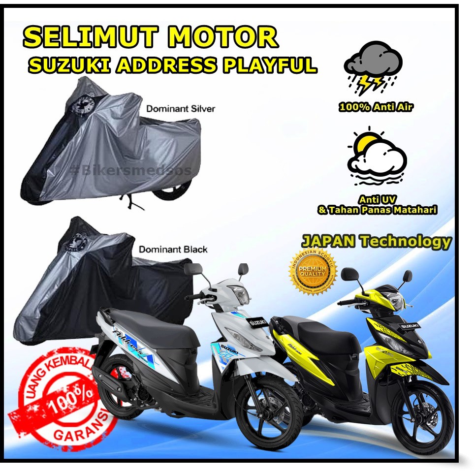 Selimut Motor Suzuki Address FI / Kemul Motor ADDRESS PLAYFUL
