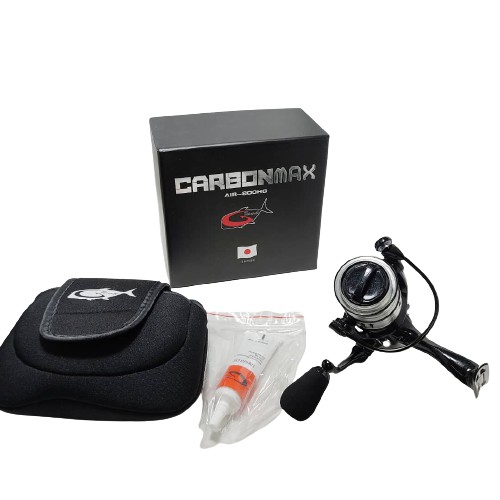 Reel Spinning Gtech Carbonmax 800HG dan 800PG Power Handle Carbon Body Japan