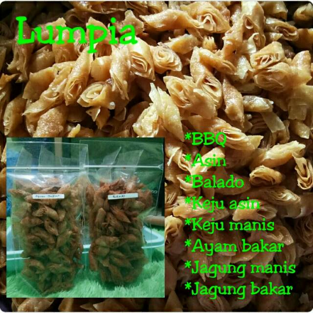 

Lumpia kering (SNACK DLA) per pcs