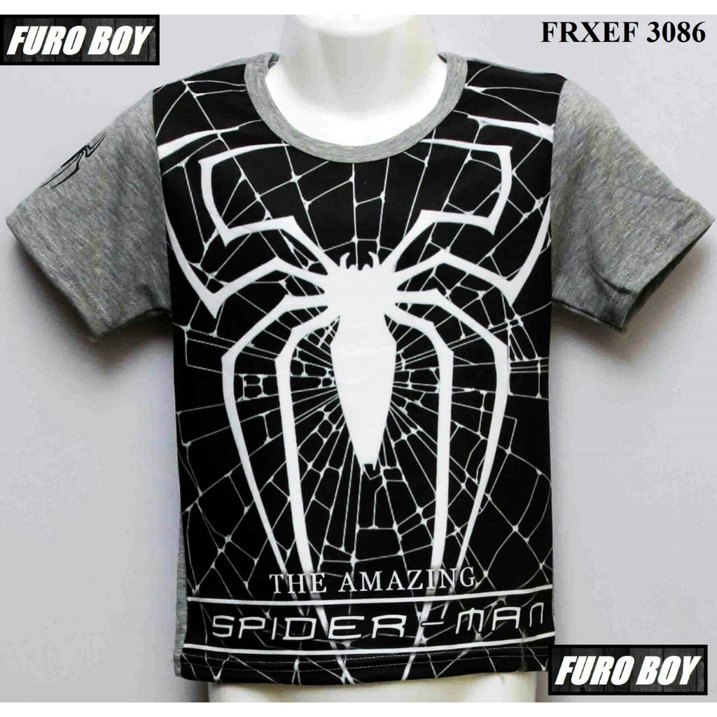674 spiderman 3086 kaos  anak  laki furo  printing Shopee  674 spiderman 3086 kaos  anak  laki furo  printing Shopee