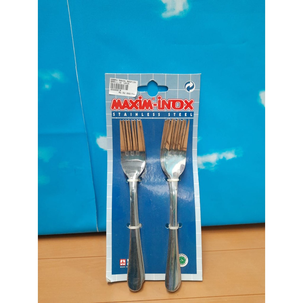 Jual Murah Alat Makan Set Maspion Aprillia Sendok Makan Garpu Makan Maxim Tebal Perpack 0LGR8Yefk7NJXG7