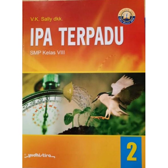 Buku IPA Terpadu Yudhistira kelas 2 SMP