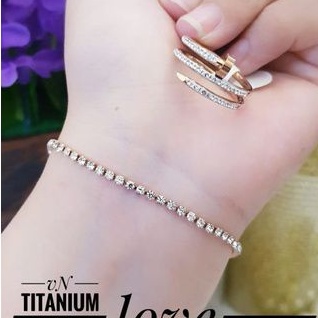 TiTanium set perhiasan wanita AG2